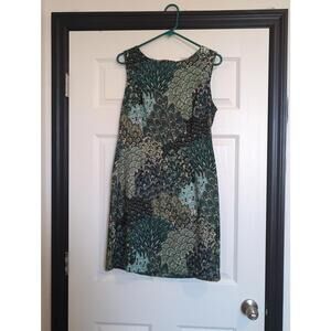 Size 12 paisley peacock dress
